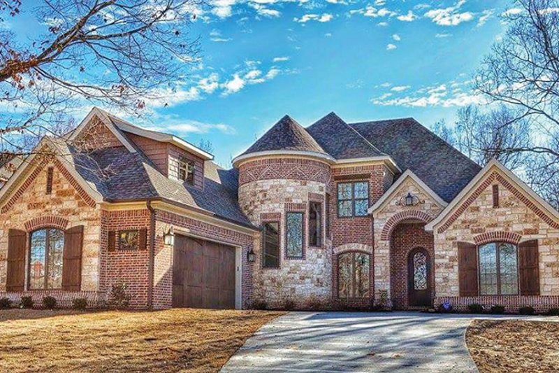 Architectural House Design - Exterior - Front Elevation 4 for European House Plan #17-3366 - 4 bed, 3.5 bath