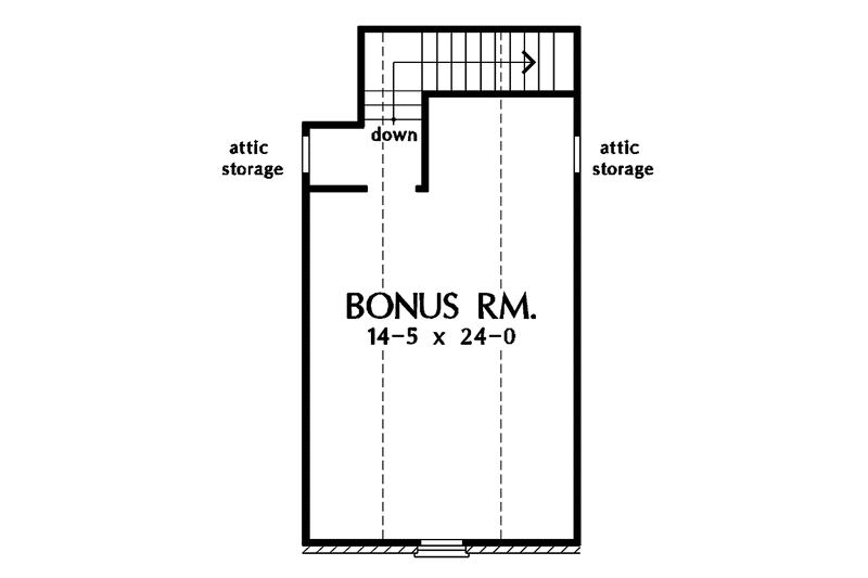 House Plan Design - Floor Plan - Other Floor for Ranch House Plan #929-663 - 3 bed, 2 bath