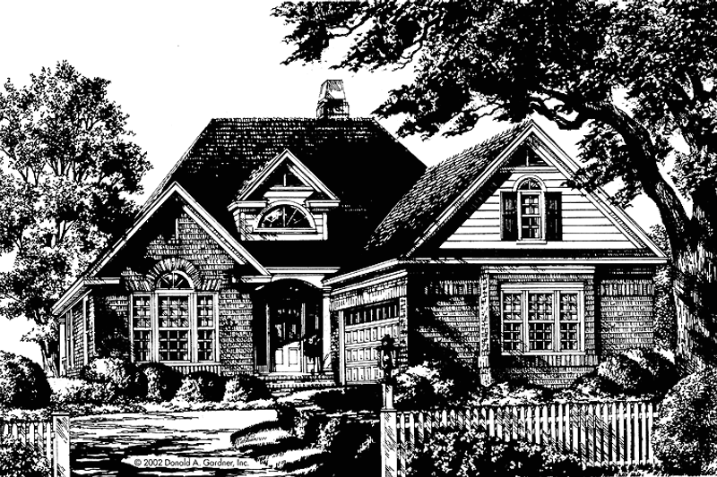 House Plan Design - Ranch Exterior - Front Elevation Plan #929-660