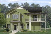 Country Style House Plan - 4 Beds 4.5 Baths 3327 Sq/Ft Plan #1058-149 