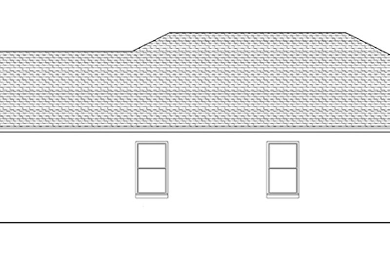 Home Plan - Exterior - Other Elevation for Adobe / Southwestern House Plan #1058-95 - 3 bed, 2 bath