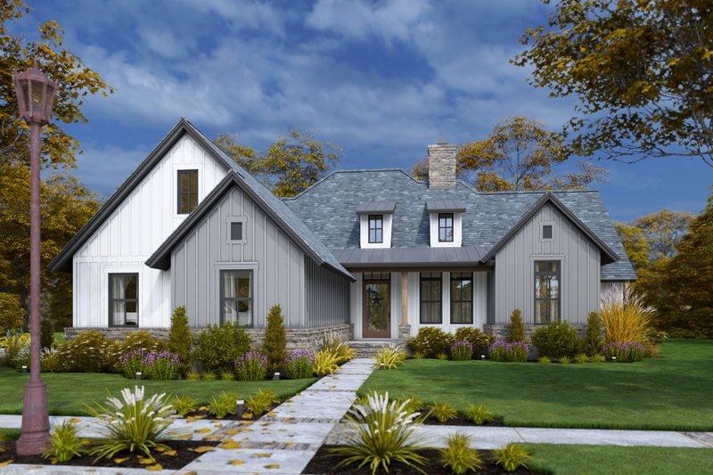 Dream House Plan - Exterior - Other Elevation 4 for Cottage House Plan #120-280 - 4 bed, 2.5 bath