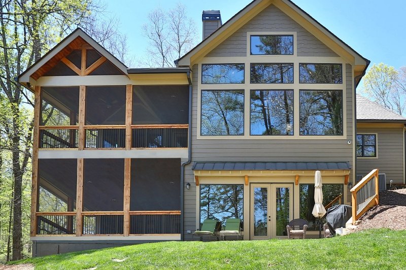 Dream House Plan - Exterior - Rear Elevation for Farmhouse House Plan #54-480 - 3 bed, 3 bath