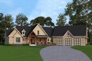 Craftsman Style House Plan - 3 Beds 2.5 Baths 2666 Sq/Ft Plan #119-366 