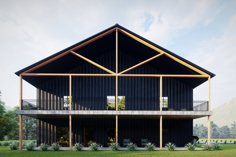 House Design - Exterior - Other Elevation for Barndominium House Plan #1107-36 - 3 bed, 2.5 bath
