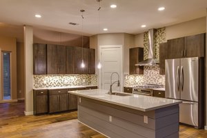Interior - Kitchen for Contemporary House Plan #935-7 - 4 bed, 3 bath