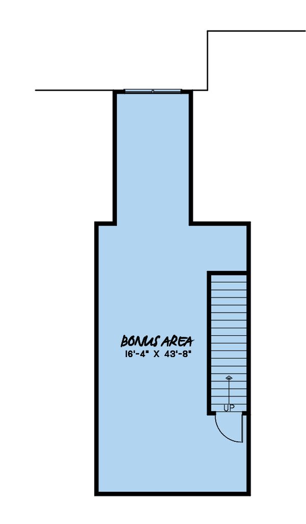 House Blueprint - European Floor Plan - Upper Floor Plan #923-160