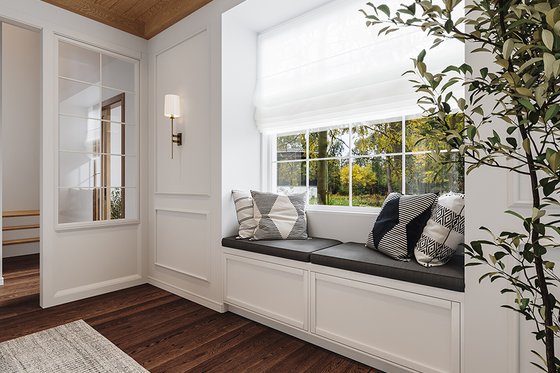 Interior - Entry 1 for Classical House Plan #23-2813 - 4 bed, 3.5 bath