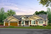 Craftsman Style House Plan - 2 Beds 2 Baths 2545 Sq/Ft Plan #132-201 