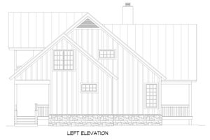 Exterior - Other Elevation for Southern House Plan #932-811 - 2 bed, 3 bath