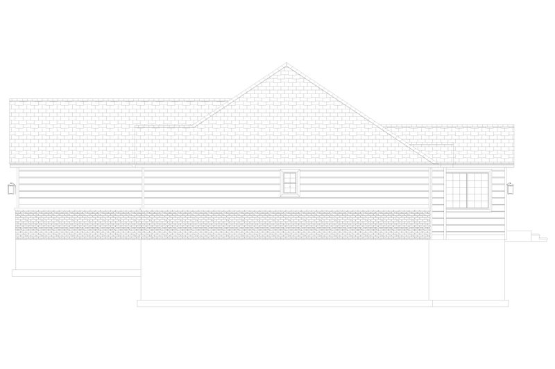Home Plan - Exterior - Other Elevation for Traditional House Plan #1060-219 - 3 bed, 2 bath