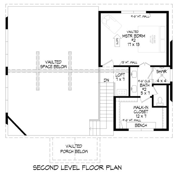 House Design - Country Floor Plan - Upper Floor Plan #932-568