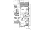 Log Style House Plan - 4 Beds 4 Baths 3610 Sq/Ft Plan #451-8 