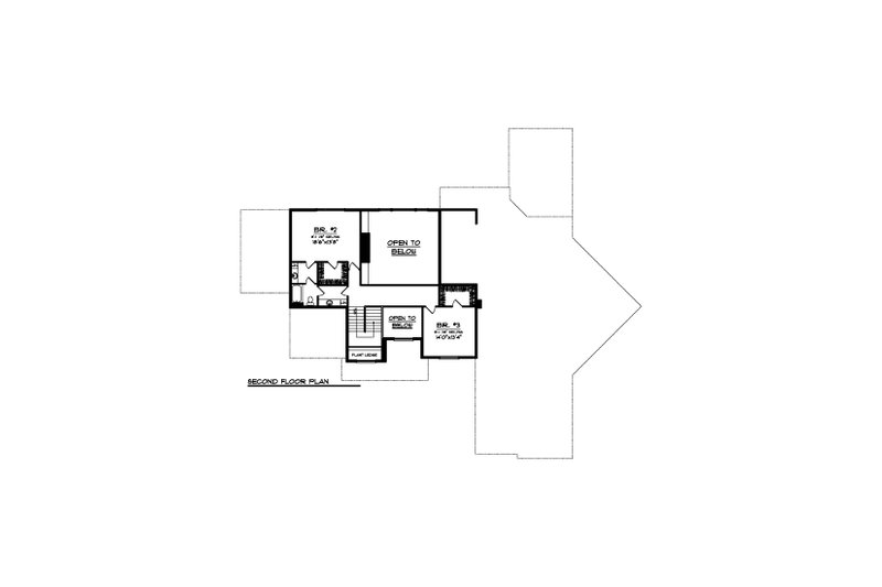 House Plan Design - Floor Plan - Upper Floor for Traditional House Plan #70-1554 - 7 bed, 4.5 bath