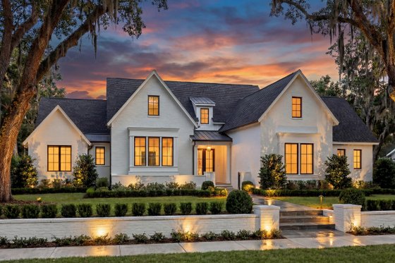 Exterior - Front Elevation 4 for Cottage House Plan #430-263 - 3 bed, 2.5 bath