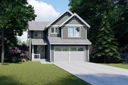 Craftsman Style House Plan - 4 Beds 2.5 Baths 2357 Sq/Ft Plan #53-697 