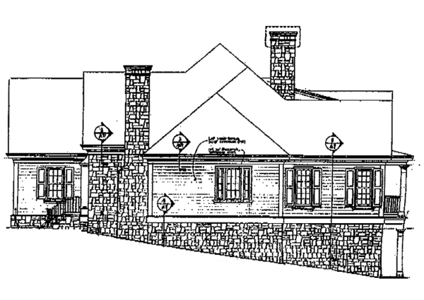 Home Plan - Country Floor Plan - Other Floor Plan #429-332
