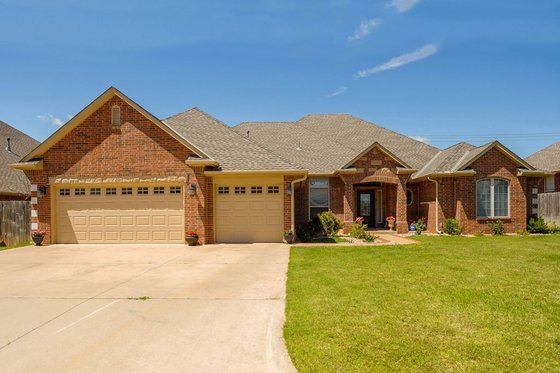 Exterior - Front Elevation for European House Plan #65-385 - 3 bed, 3 bath