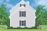 Colonial Style House Plan - 3 Beds 2.5 Baths 1418 Sq/Ft Plan #72-1087 Exterior 