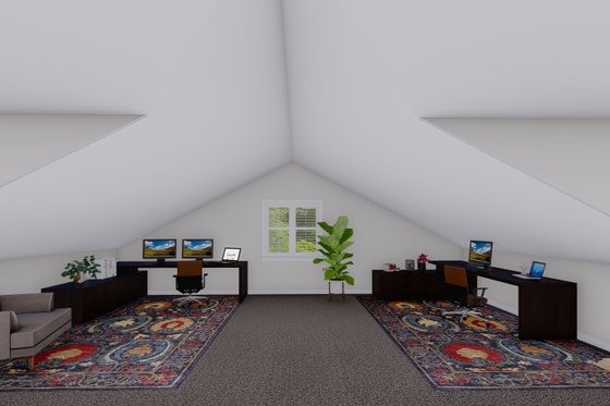 Interior - Other 3 for Farmhouse House Plan #1060-110 - 1 bed, 1.5 bath