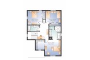 Traditional Style House Plan - 3 Beds 2.5 Baths 2124 Sq/Ft Plan #23-2505 