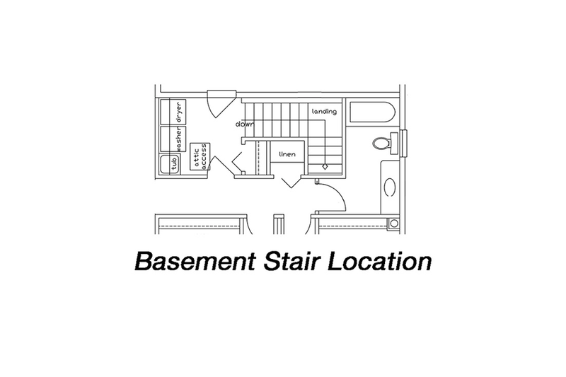 Dream House Plan - Floor Plan - Lower Floor for Ranch House Plan #18-9545 - 3 bed, 2 bath
