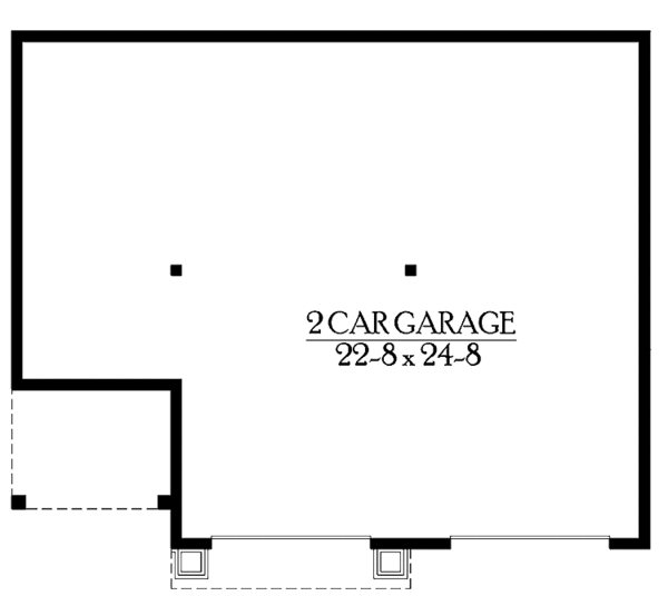 House Plan Design - Craftsman Floor Plan - Lower Floor Plan #132-289
