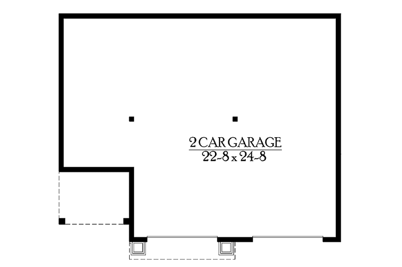 Home Plan - Floor Plan - Lower Floor for Craftsman House Plan #132-289 - 3 bed, 2.5 bath