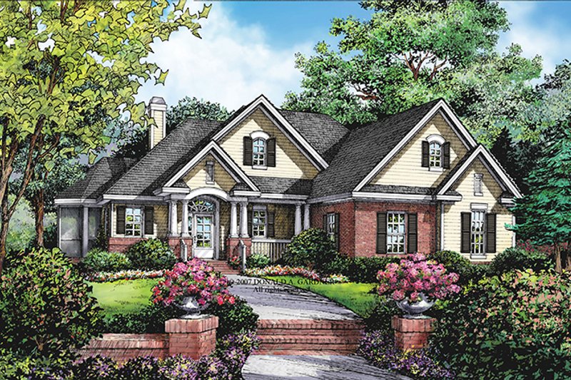 Home Plan - Rendering Front 