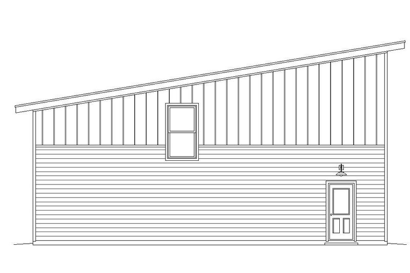 Home Plan - Exterior - Other Elevation for Contemporary House Plan #932-251, 0 bath