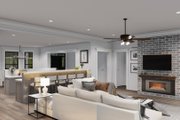 Country Style House Plan - 3 Beds 2 Baths 2148 Sq/Ft Plan #923-35 Interior 