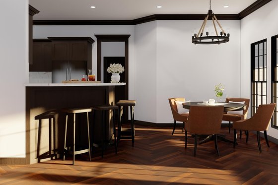 Interior - Other 1 for Traditional House Plan #17-541 - 4 bed, 2 bath