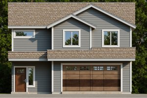 Craftsman Exterior - Front Elevation Plan #112-311