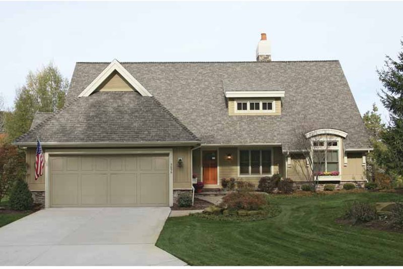 Home Plan - Exterior - Front Elevation 3 for European House Plan #928-154 - 3 bed, 2.5 bath
