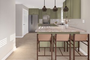 Interior - Kitchen for Traditional House Plan #1060-303 - 3 bed, 2.5 bath