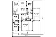Ranch Style House Plan - 3 Beds 2 Baths 1759 Sq/Ft Plan #20-2302 