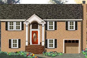 Traditional Exterior - Front Elevation Plan #3-147
