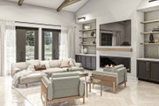 Barndominium Style House Plan - 3 Beds 2.5 Baths 2731 Sq/Ft Plan #455-622 Interior 