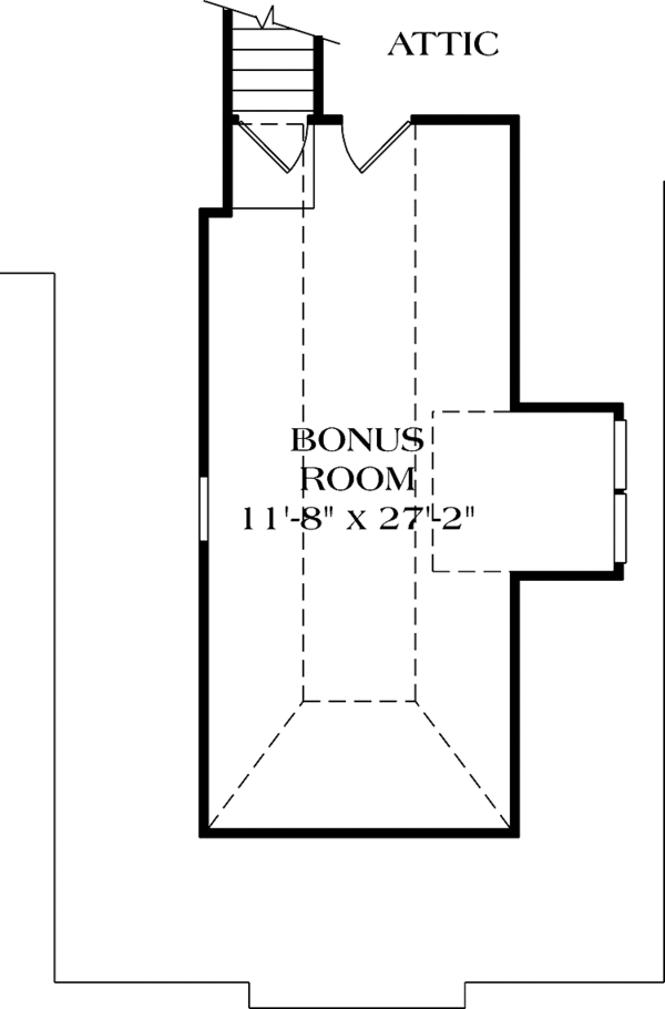 Architectural House Design - Mediterranean Floor Plan - Upper Floor Plan #453-112