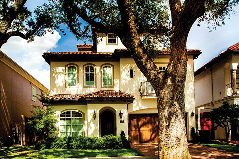 Home Plan - Exterior - Front Elevation 5 for Mediterranean House Plan #1021-15 - 3 bed, 4.5 bath