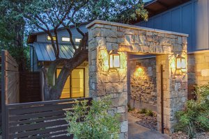 Exterior - Front Elevation 3 for Contemporary House Plan #935-7 - 4 bed, 3 bath