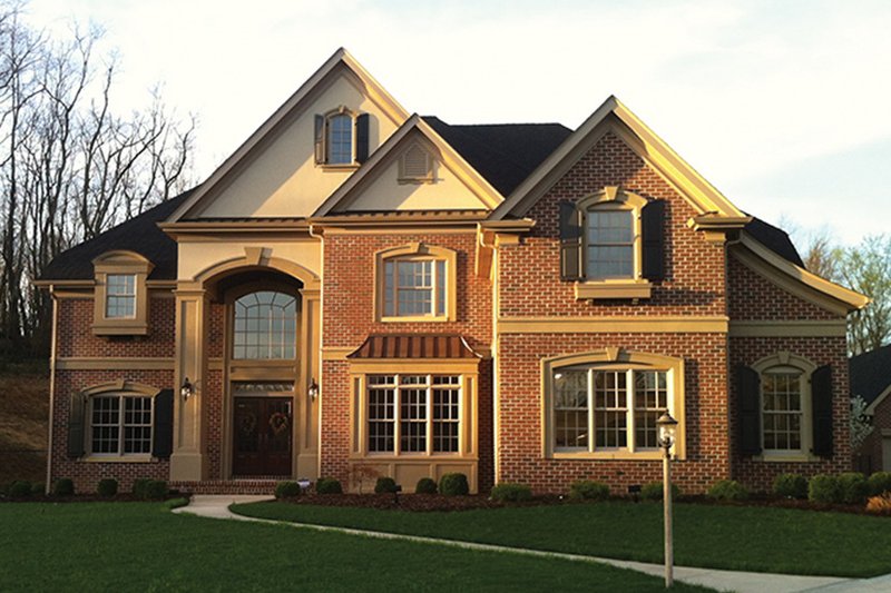 Home Plan - Exterior - Front Elevation 4 for Mediterranean House Plan #927-211 - 5 bed, 4.5 bath