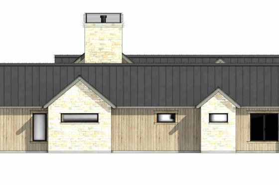 Exterior - Other Elevation for Modern House Plan #1096-172 - 4 bed, 4.5 bath