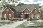 Traditional Style House Plan - 4 Beds 2 Baths 2135 Sq/Ft Plan #17-3264 