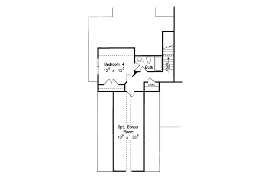 Floor Plan - Other Floor for Country House Plan #927-791 - 4 bed, 3.5 bath
