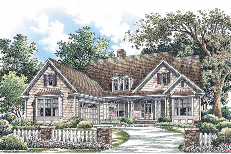 Home Plan - Traditional Exterior - Front Elevation Plan #929-724
