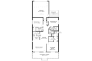 Country Style House Plan - 3 Beds 3 Baths 1462 Sq/Ft Plan #17-3057 