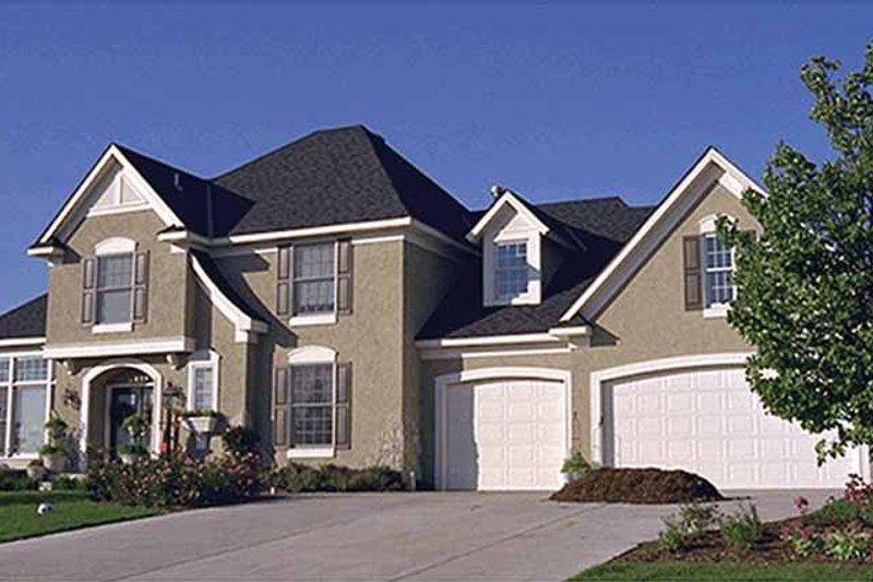 Home Plan - Country Exterior - Front Elevation Plan #51-893