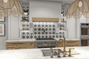 Mediterranean Style House Plan - 4 Beds 3.5 Baths 2987 Sq/Ft Plan #455-566 