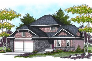 Traditional Exterior - Front Elevation Plan #70-944
